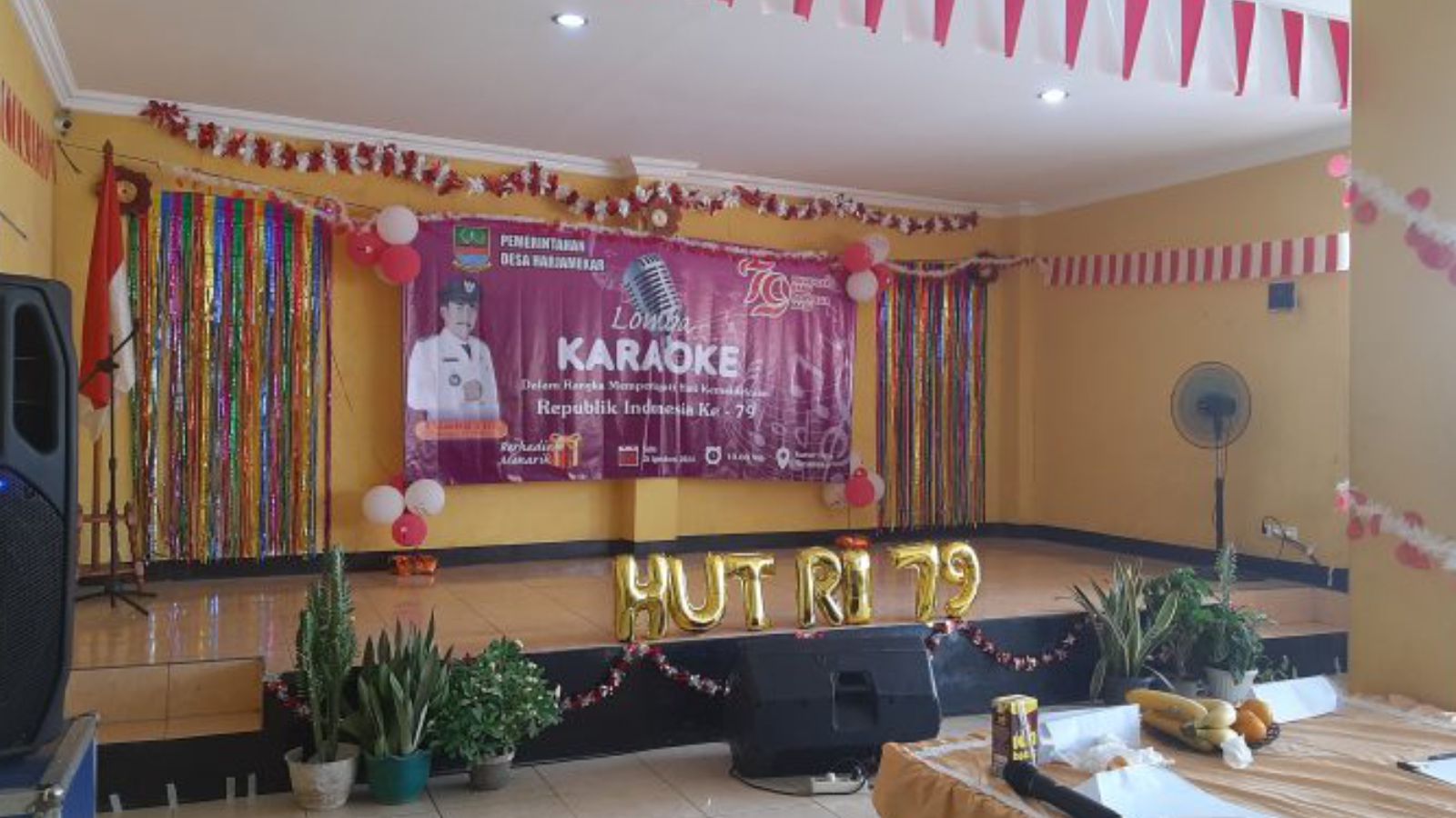 Suara Merdeka dari Harjamekar: Lomba Karaoke Warnai HUT RI ke-79